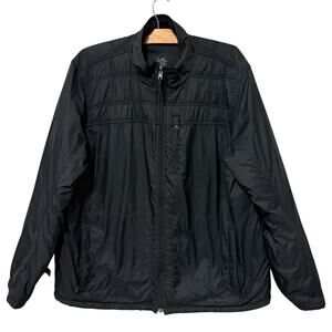 LL Bean | Black Liner Jacket Coat Full Zip Pockets Mens- Size XL